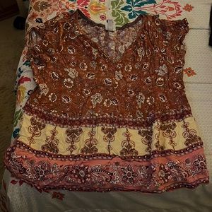 Pink dress shirt size 2x